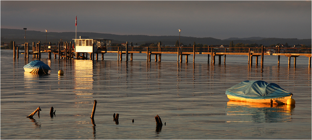 Abends am Wasser