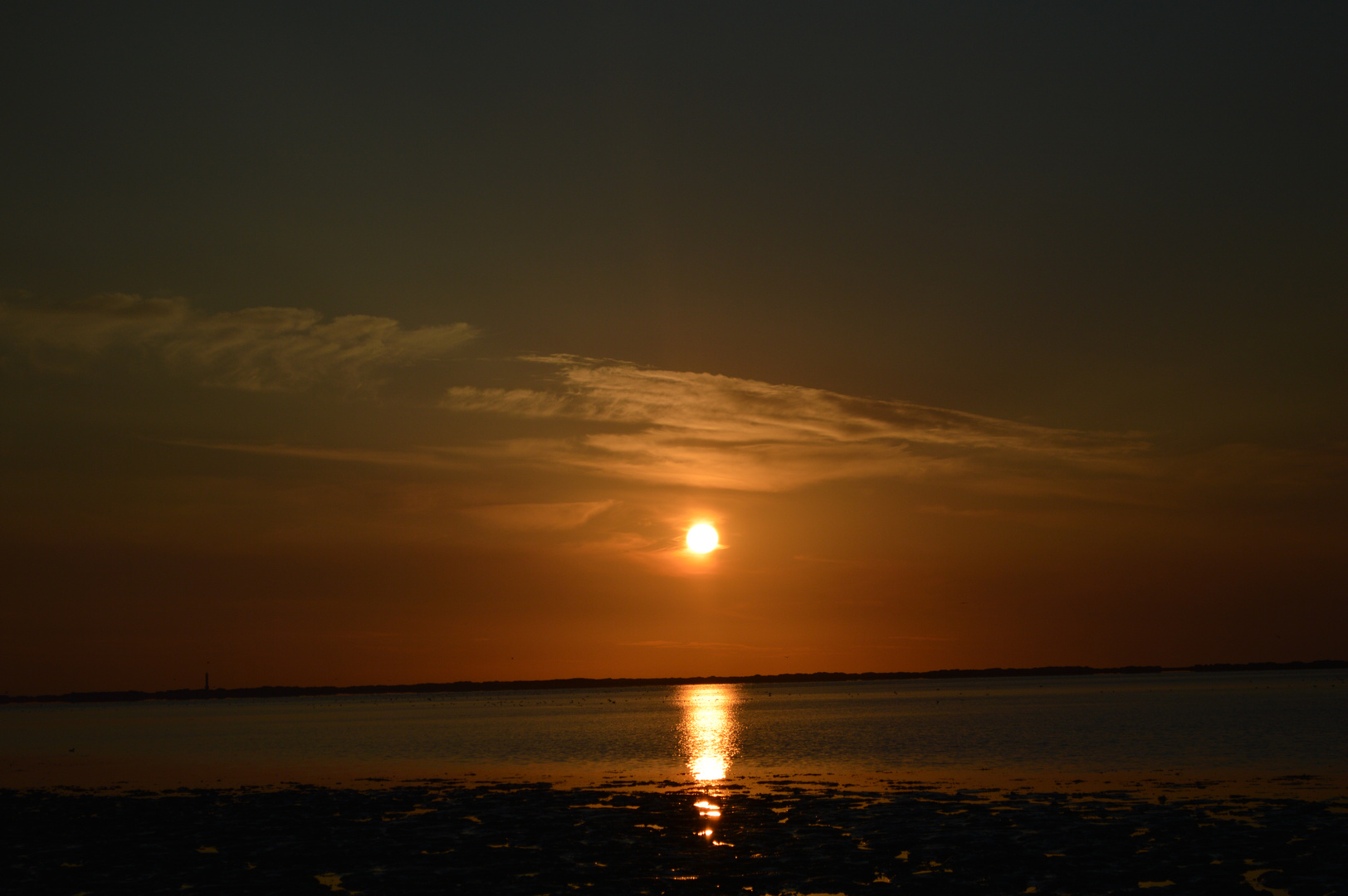 Abends am Wattenmeer