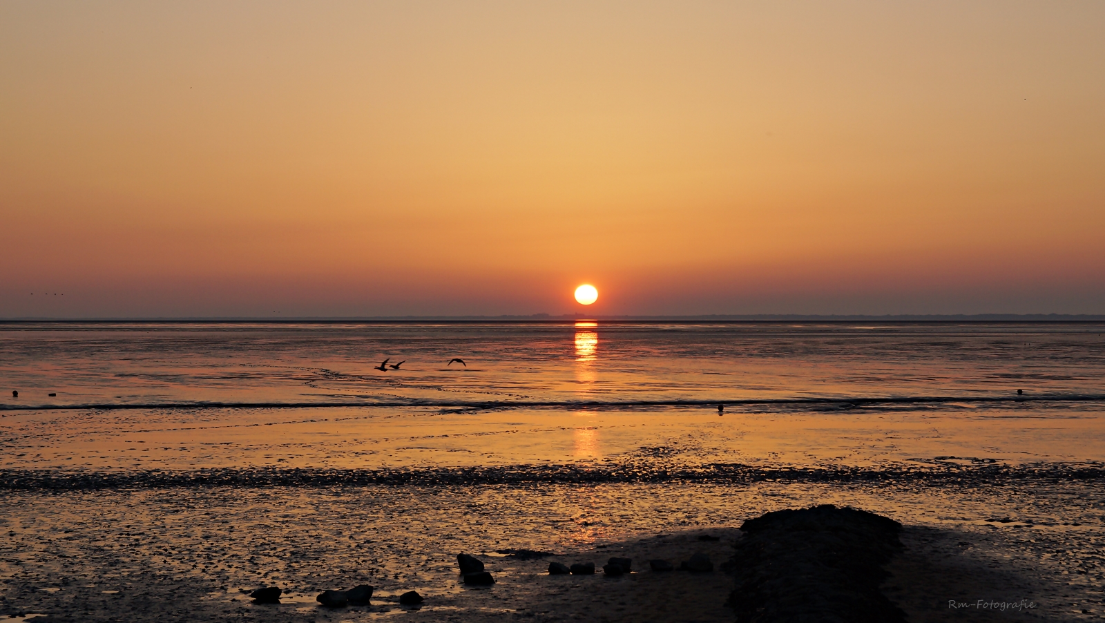 Abends am Wattenmeer