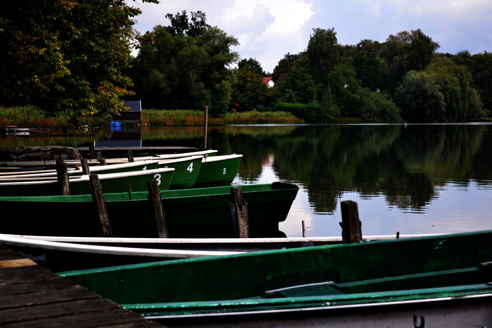 Abends am Weßlinger See