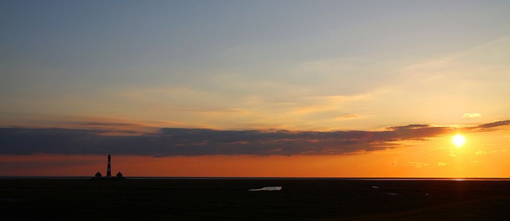 Abends am Westerhever