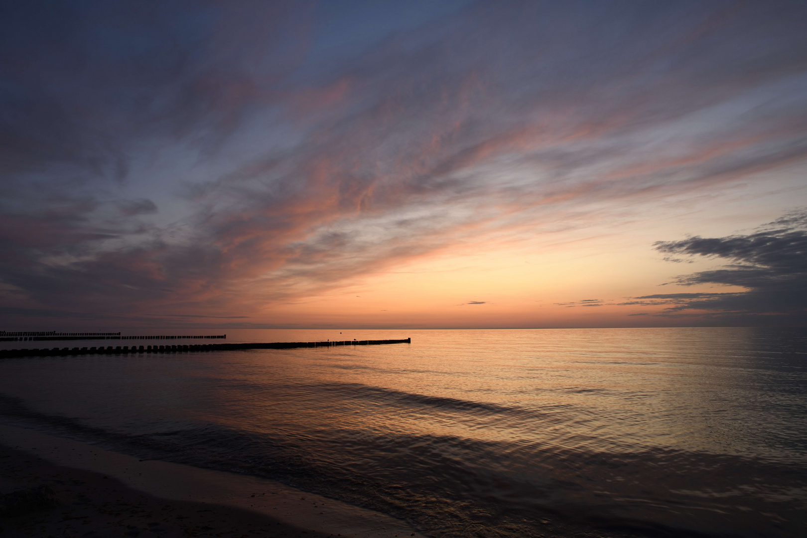 Abends am Weststrand