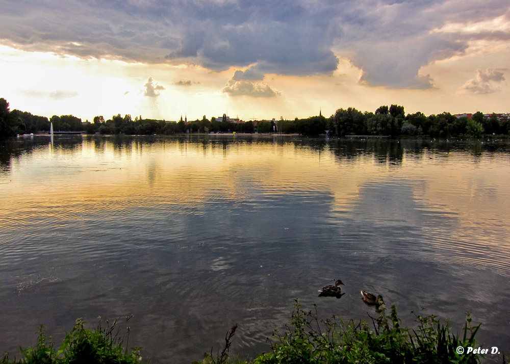 Abends am Wöhrder See