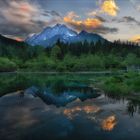 Abends am Zelenci See