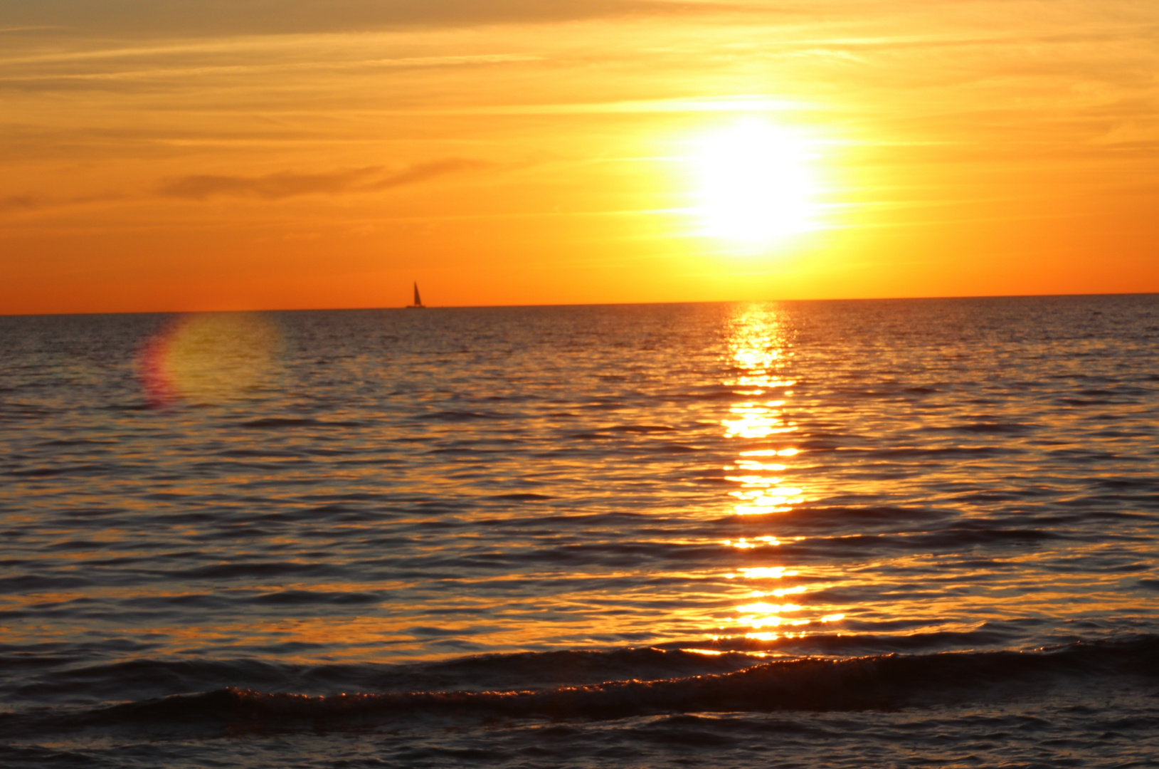 Abends am Zingster Strand