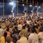 Abends an den Ghats in Varanasi