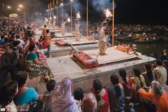 Abends an den Ghats von Varanasi II