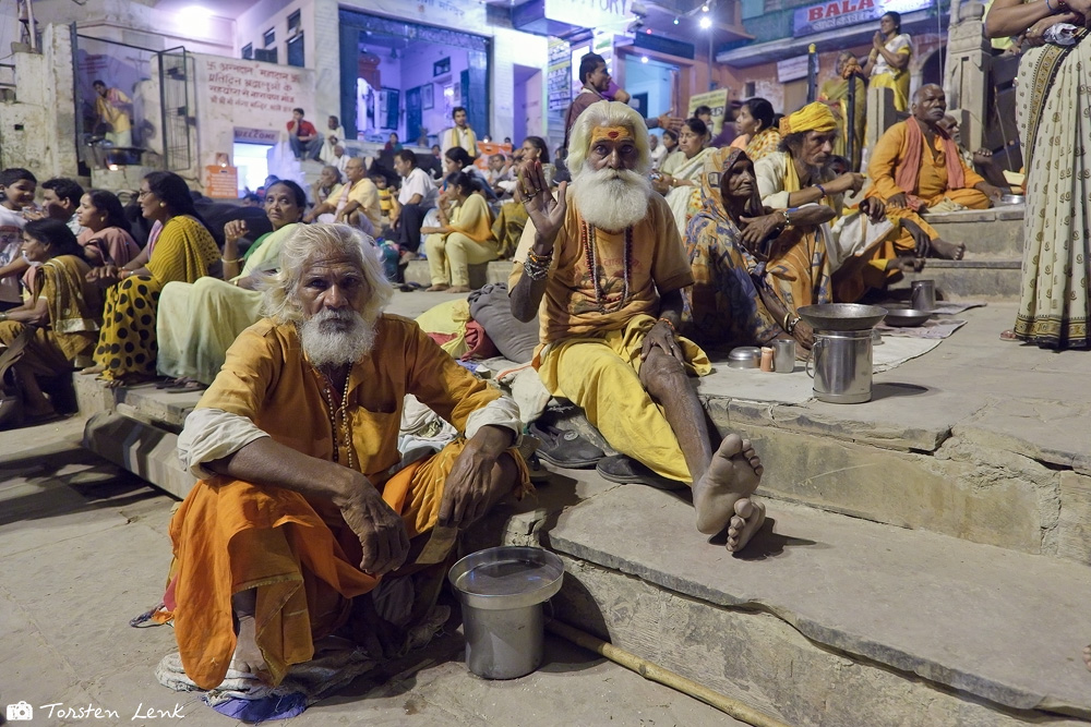 Abends an den Ghats von Varanasi IV