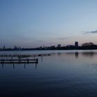 Abends an der Alster