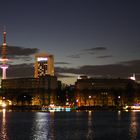 Abends an der Alster.