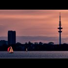 Abends an der Alster