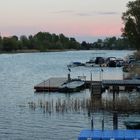 Abends an der Alten Donau