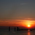 Abends an der Außenweser