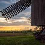 Abends an der Bockwindmühle