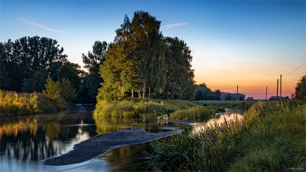 Abends an der Bode