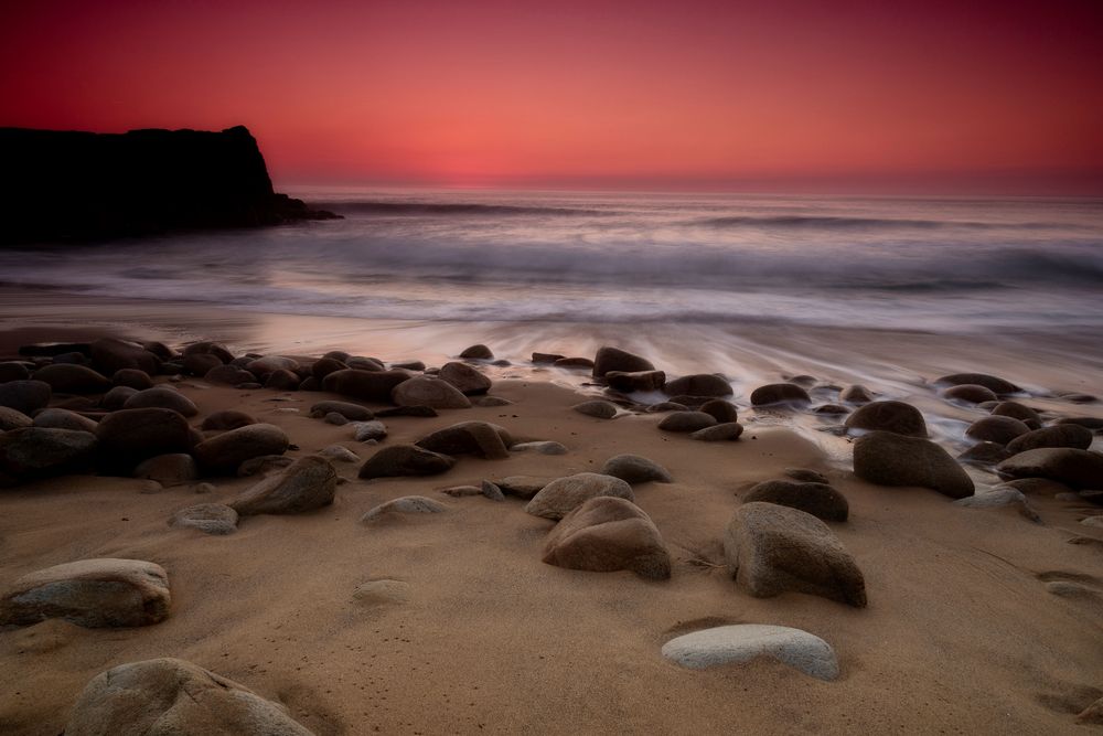 Abends an der Côte Sauvage - Quiberon