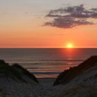 Abends an der dänischen Nordseeküste