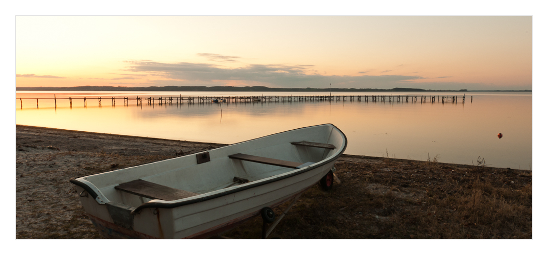 Abends an der dänischen Ostsee