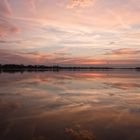 Abends an der Elbe