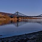 Abends an der Elbe