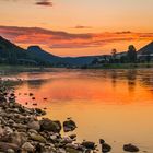 Abends an der Elbe bei Bad Schandau II