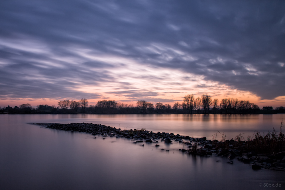 Abends an der Elbe II