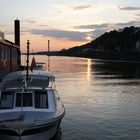 Abends an der Elbe , Op´n Bulln,Hamburg- Blankenese