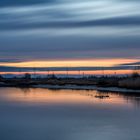 Abends an der Elbe VI