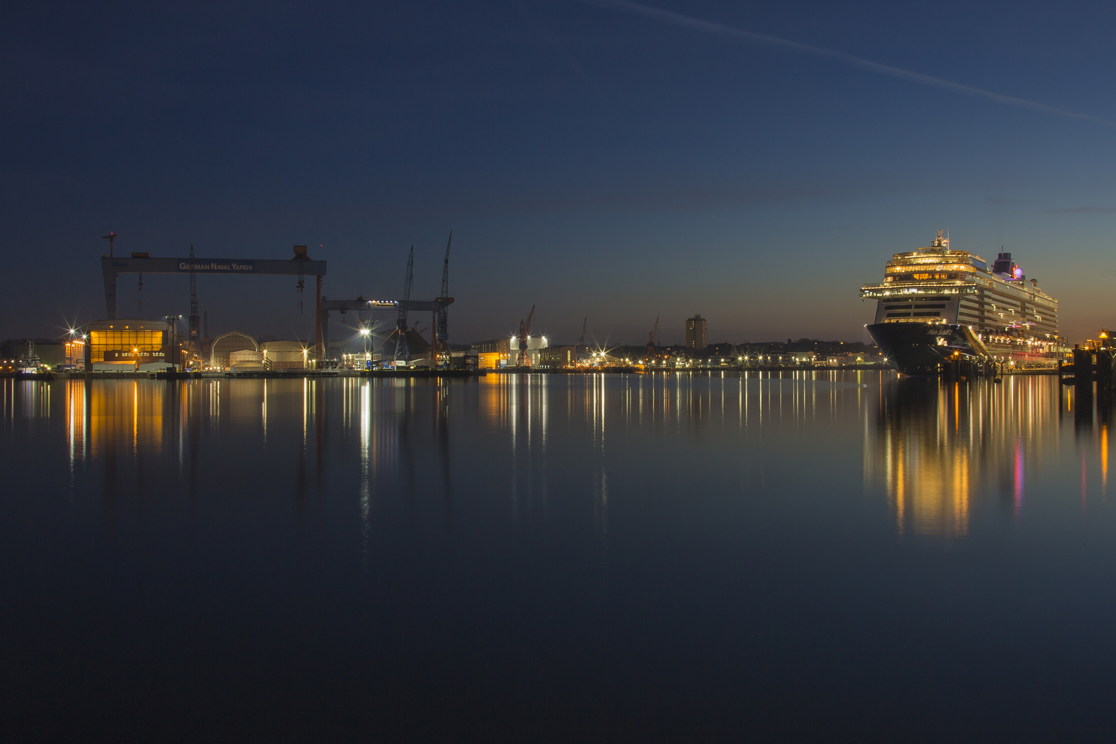 Abends an der Förde 