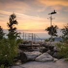 Abends an der Gohrisch-Wetterfahne