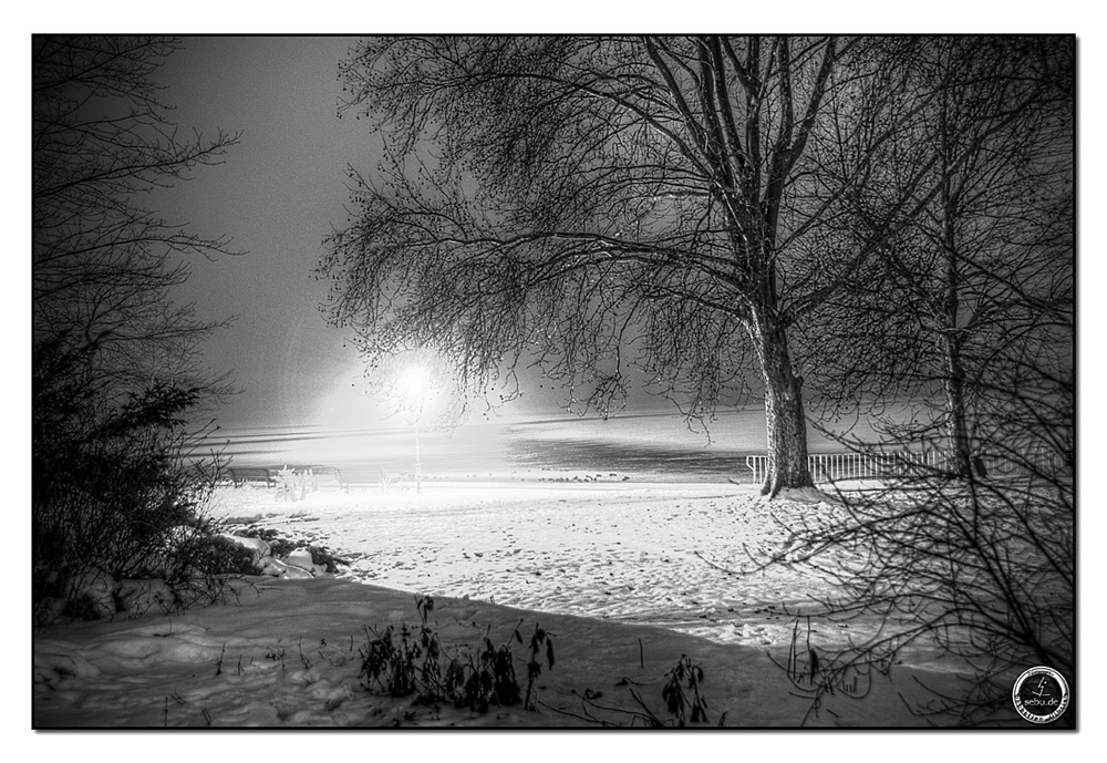 Abends an der Greenwichpromenade 1