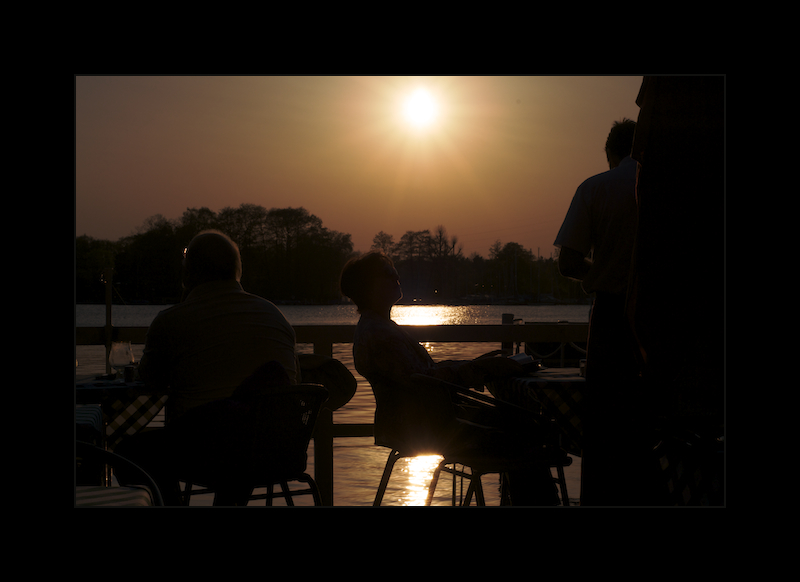 Abends an der Havel