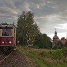 Abends an der Jonsdorfer Kirche