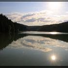 Abends an der Lütsche Talsperre