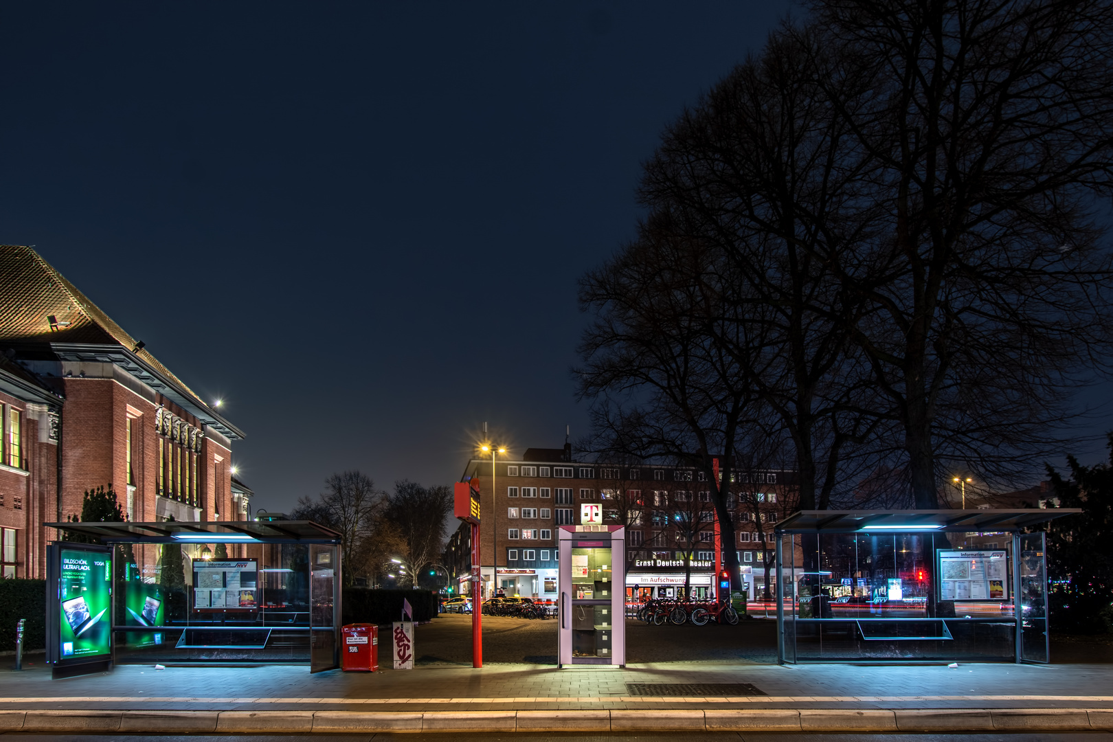 abends an der Mundsburg