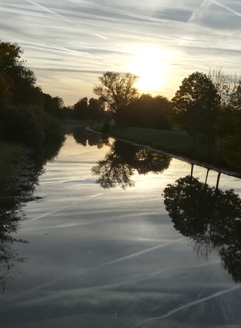 Abends an der Nidda