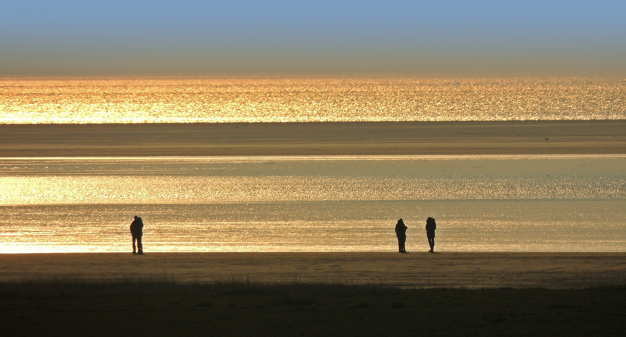 Abends an der Nordsee