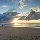 Abends an der Nordsee