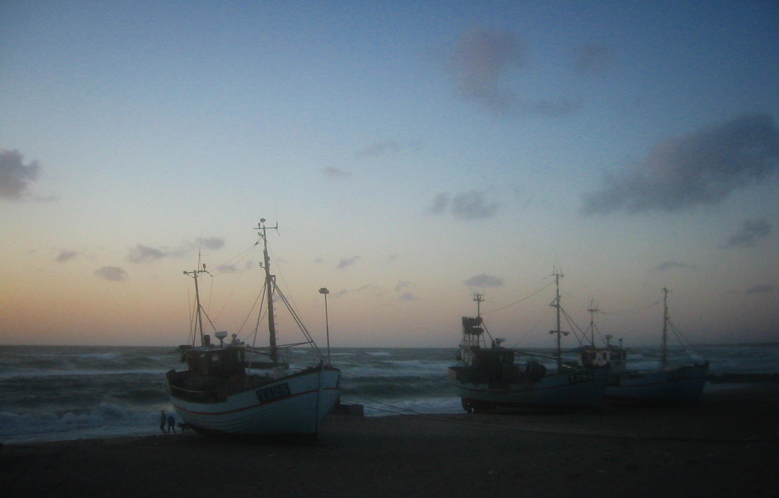 Abends an der Nordsee