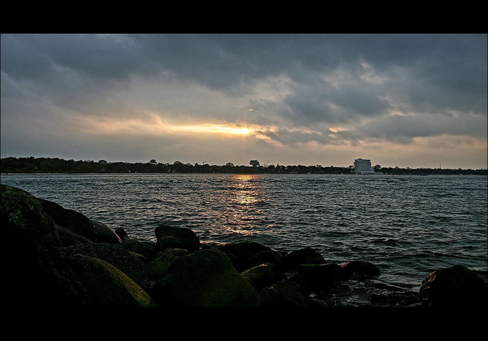 Abends an der Ostsee