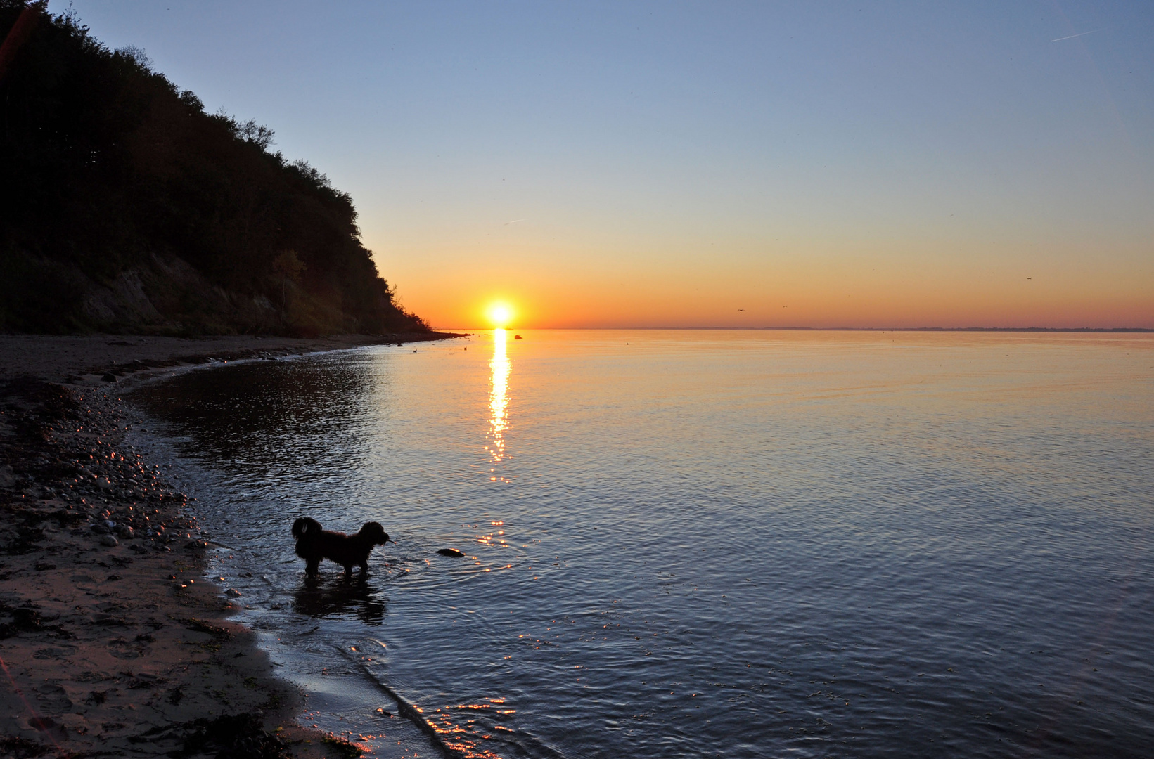 Abends an der Ostsee