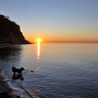 Abends an der Ostsee