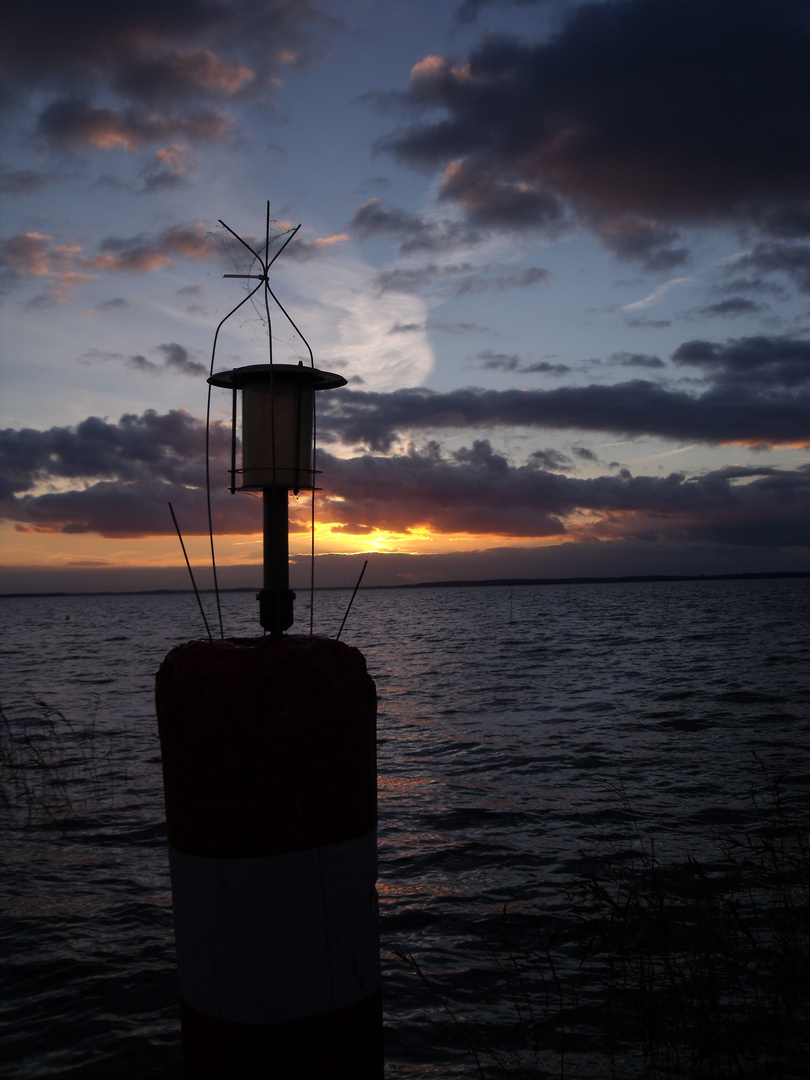 Abends an der Ostsee