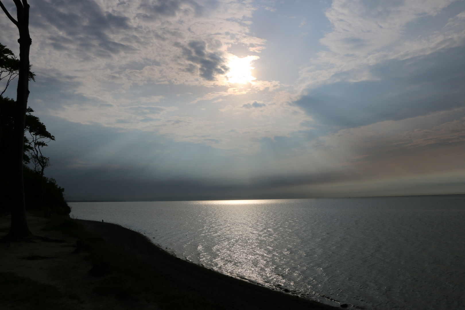 Abends an der Ostsee