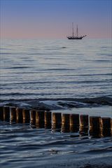 Abends an der Ostsee