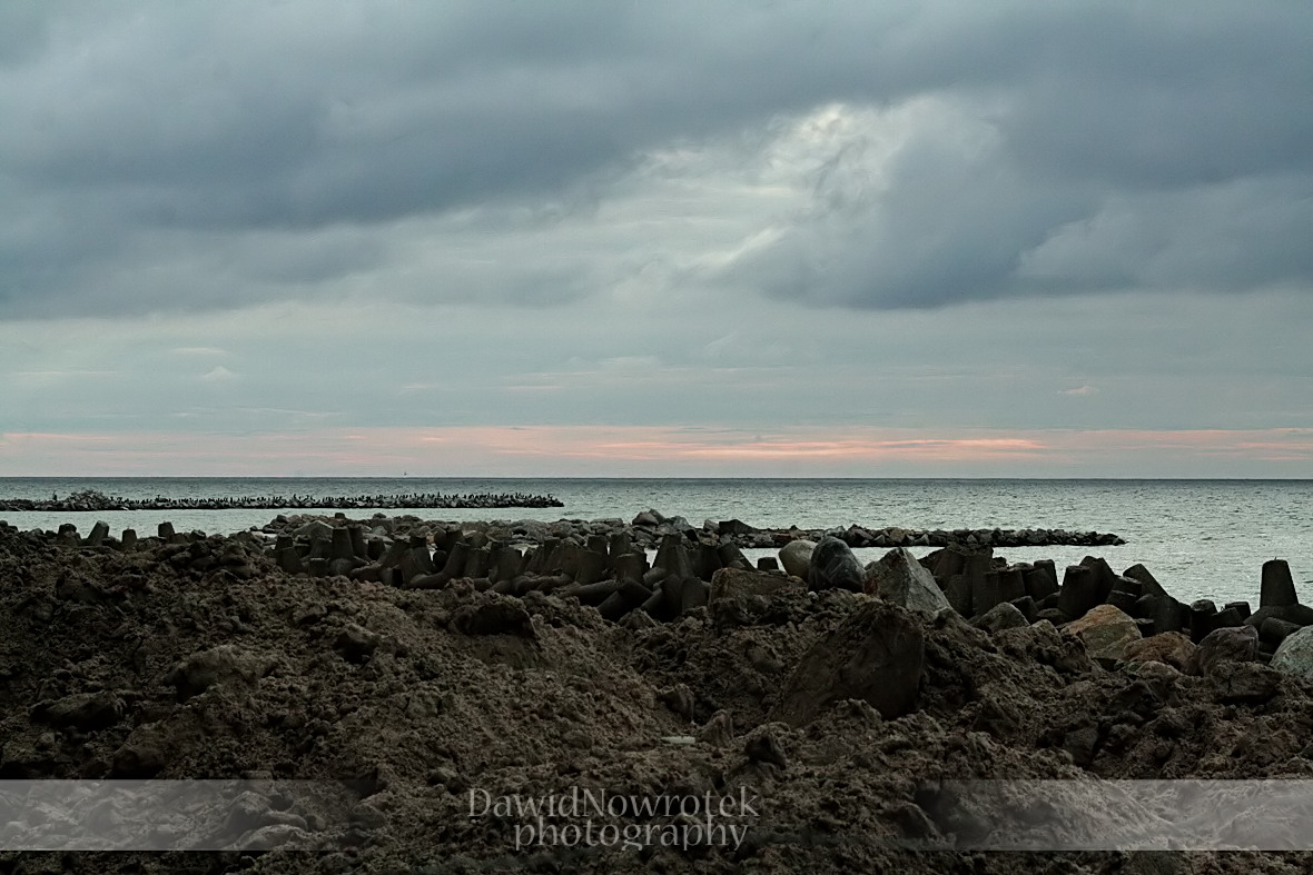 Abends an der Ostsee