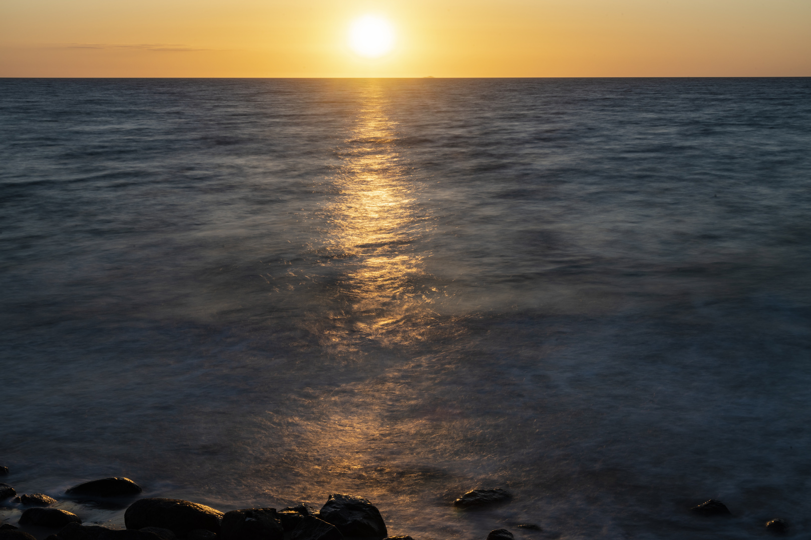 Abends an der Ostsee