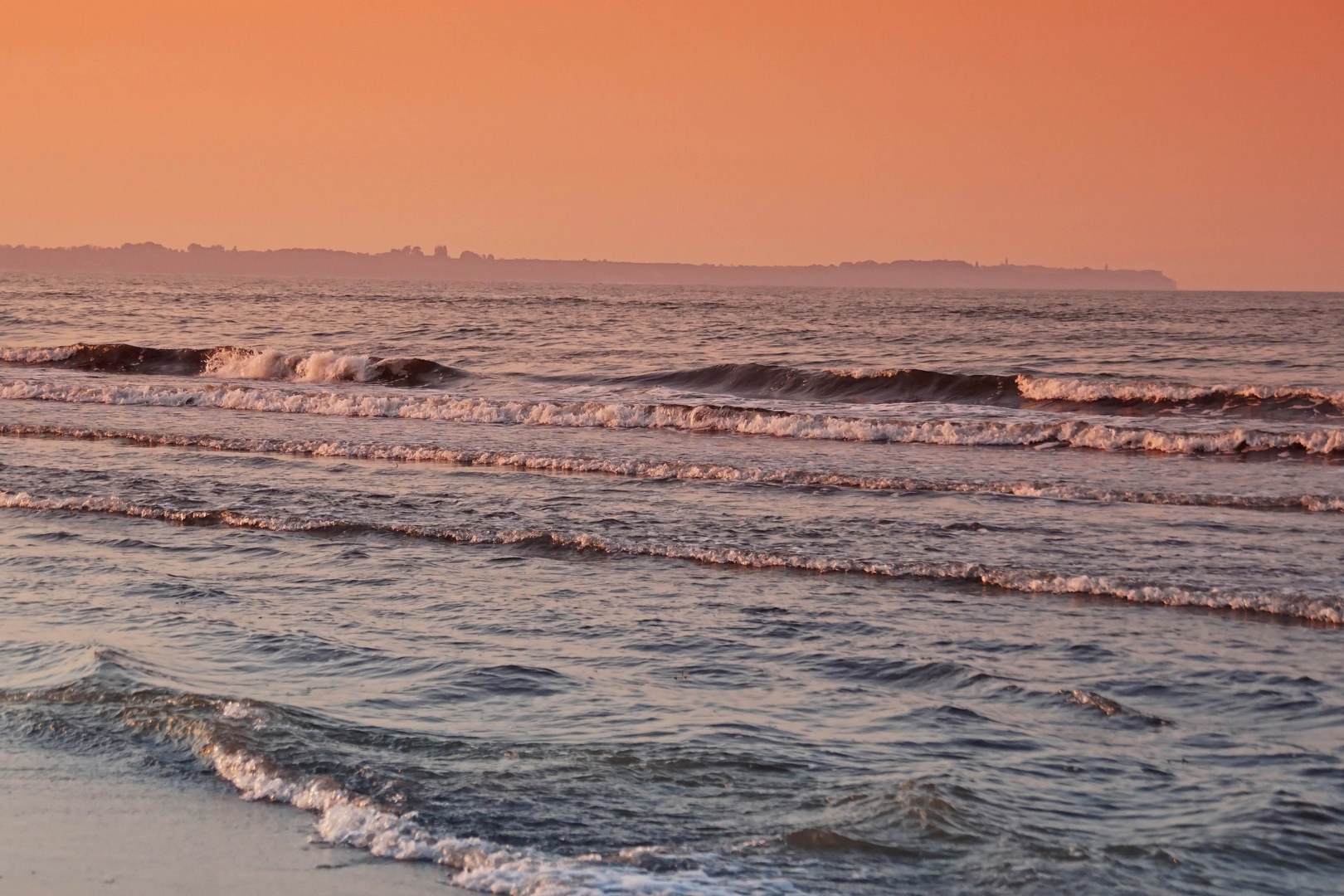 Abends an der Ostsee