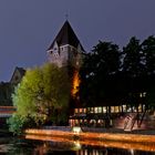 Abends an der Pegnitz in Nürnberg