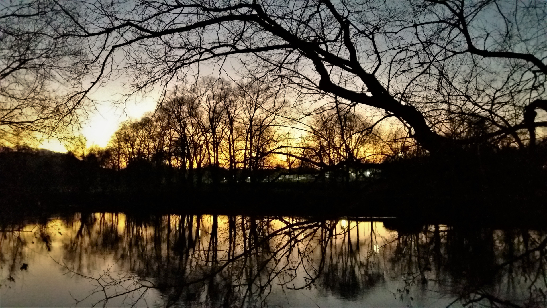 Abends an der Ruhr...